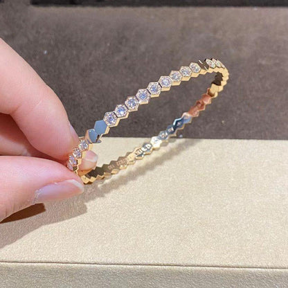 [Olivia JW]BEE LOVE GOLD BRACELET FULL DIAMOND