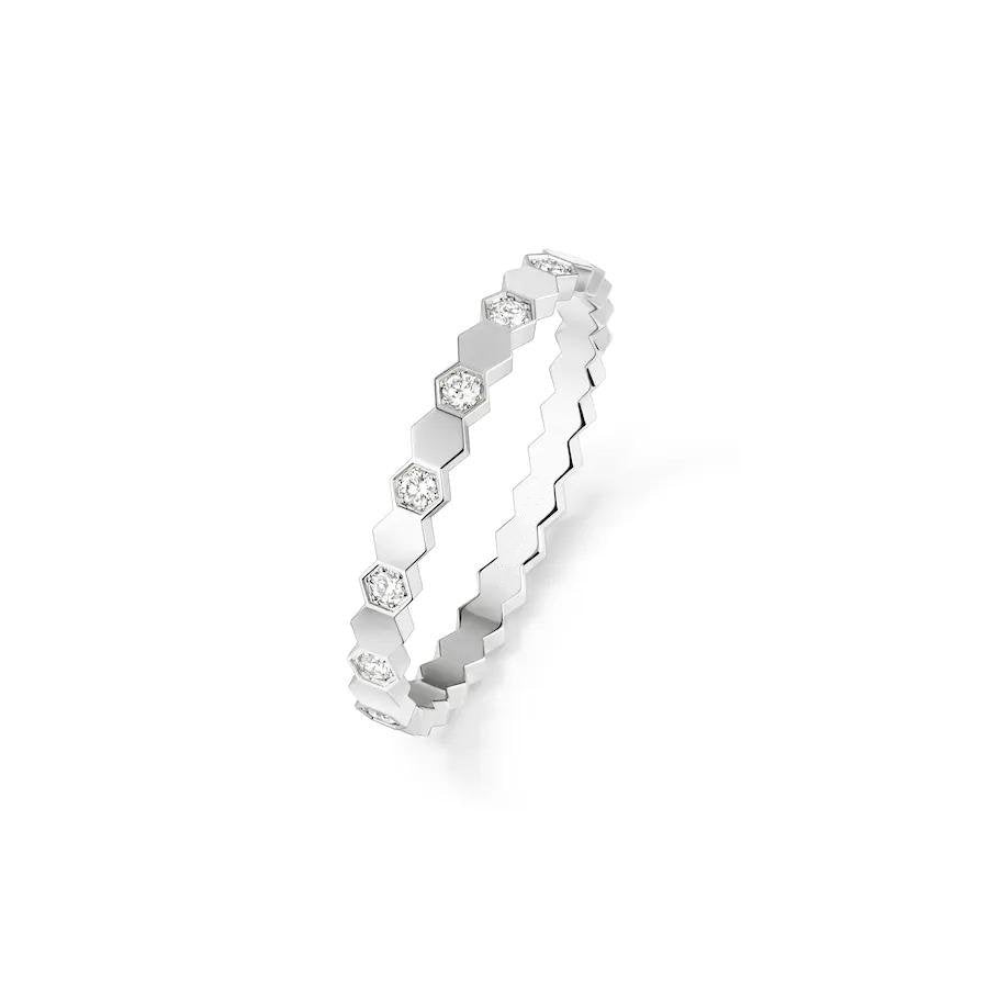 [Olivia JW]BEE LOVE RING SILVER DIAMOND