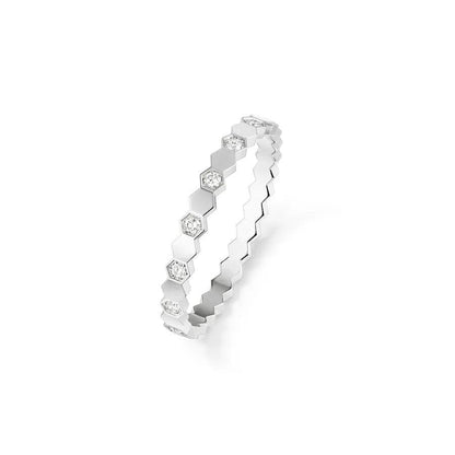 [Olivia JW]BEE LOVE RING SILVER DIAMOND