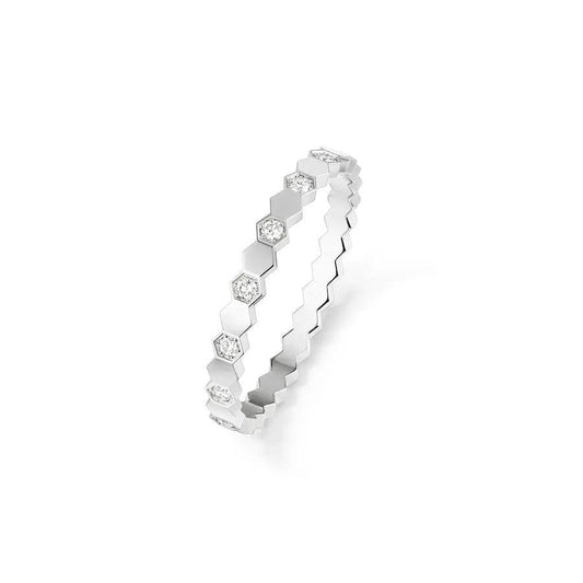 [Olivia JW]BEE LOVE RING SILVER DIAMOND