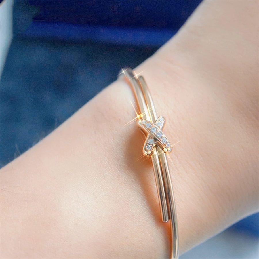 [Olivia JW]JEUX DE BRACELET PINK GOLD DIAMONDS