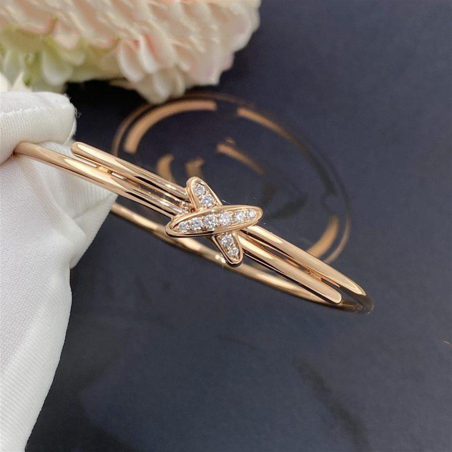 [Olivia JW]JEUX DE BRACELET PINK GOLD DIAMONDS