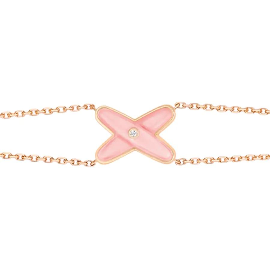 [Olivia JW]JEUX BRACELET PINK MOP PINK GOLD 1 DIAMOND