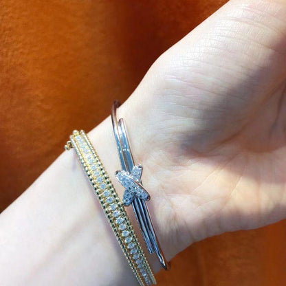 [Olivia JW]JEUX DE BRACELET SILVER DIAMONDS