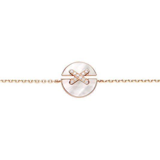 [Olivia JW]JEUX DE BRACELET MOP PINK GOLD DIAMONDS