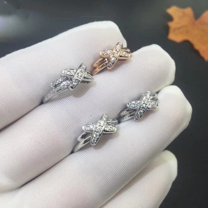 [Olivia JW]JEUX DE SILVER DIAMOND RING