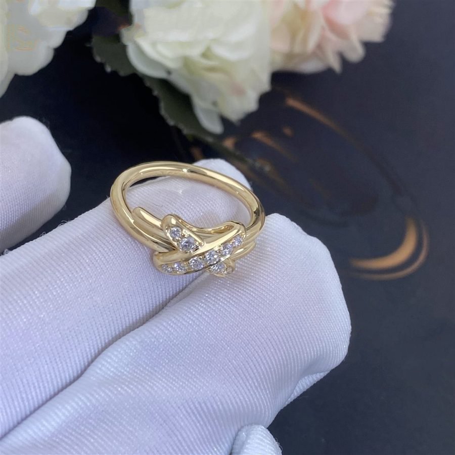 [Olivia JW]JEUX DE GOLD DIAMOND RING