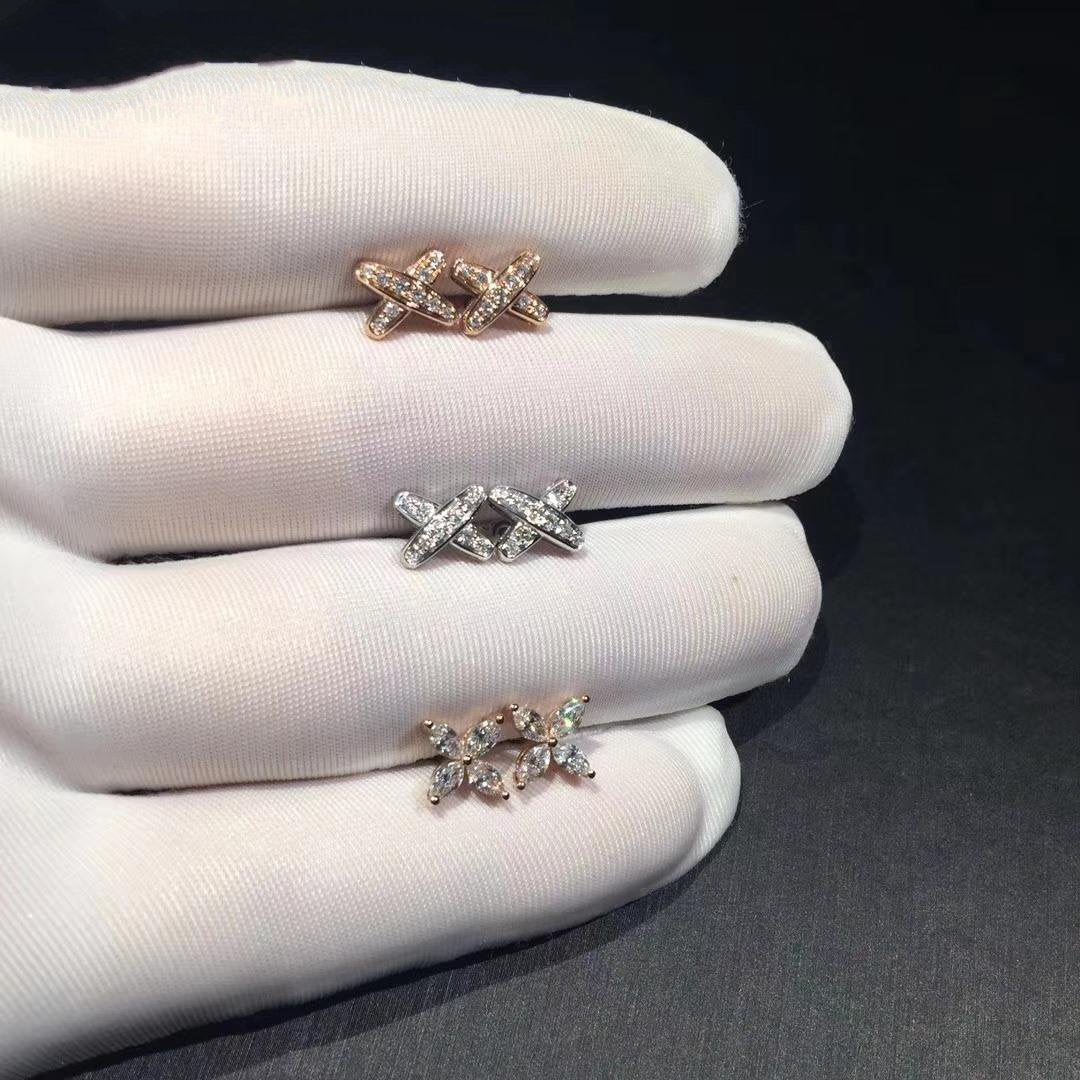 [Olivia JW]JEUX DE DIAMOND EARRINGS