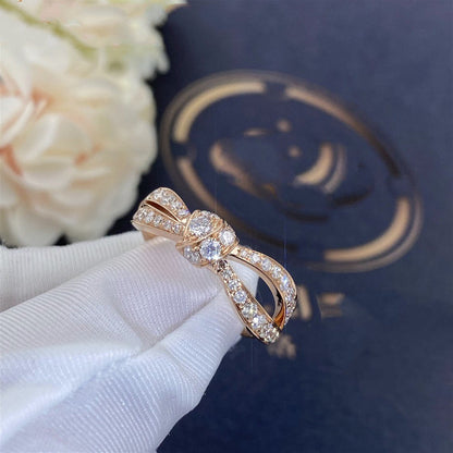 [Olivia JW]LIENS PINK GOLD DIAMOND RING
