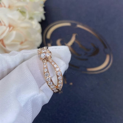 [Olivia JW]LIENS PINK GOLD DIAMOND RING