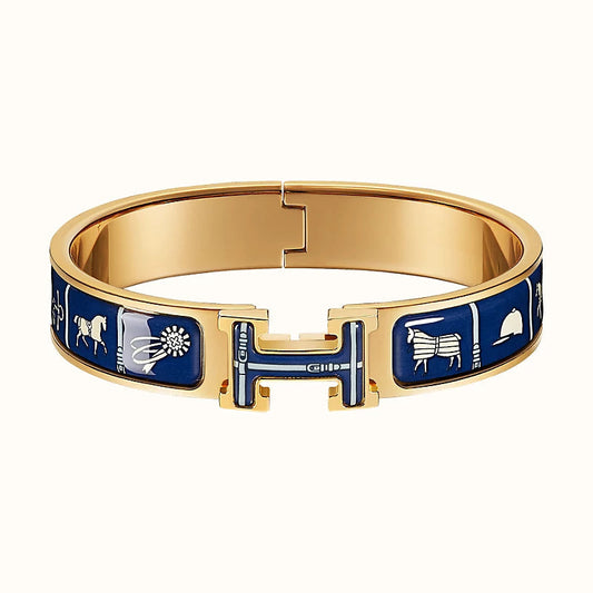 [Olivia JW]H COUVERTURES DARK BLUE BRACELET