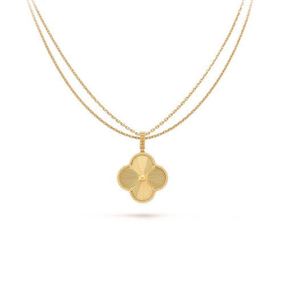 [Olivia JW]CLOVER 25MM PEDANT NECKLACE GOLD