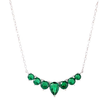 [Olivia JW]Dainty Colorful Heart Necklace