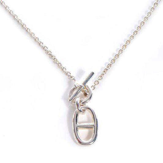 [Olivia JW]HM CHAINE D'ANCRE PENDANT NECKLACE STERLING SILVER