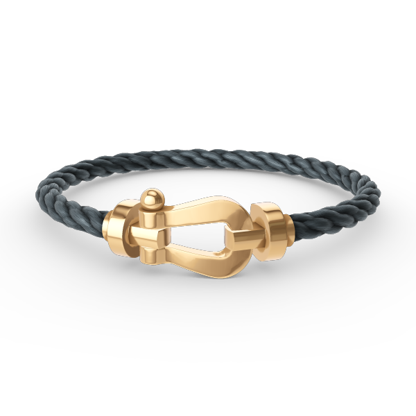 [Olivia JW]FORCE LARGE HORSESHOE NO DIAMOND BRACELET GOLD
