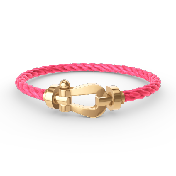 [Olivia JW]FORCE LARGE HORSESHOE NO DIAMOND BRACELET GOLD