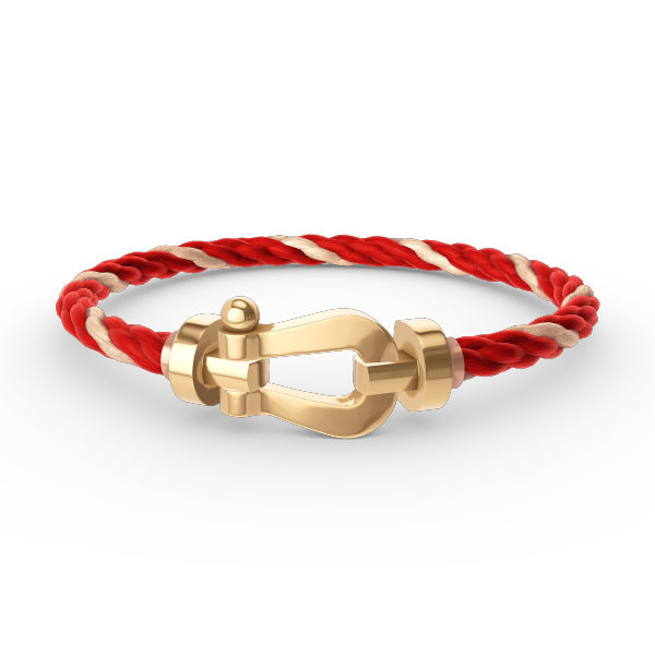 [Olivia JW]FORCE LARGE HORSESHOE NO DIAMOND BRACELET GOLD