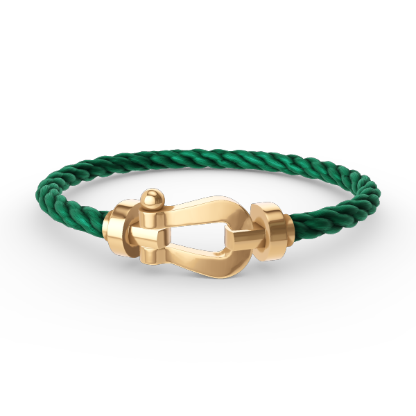 [Olivia JW]FORCE LARGE HORSESHOE NO DIAMOND BRACELET GOLD