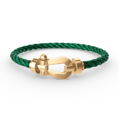 [Olivia JW]FORCE LARGE HORSESHOE NO DIAMOND BRACELET GOLD