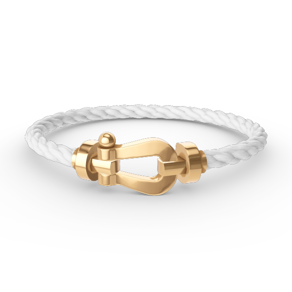 [Olivia JW]FORCE LARGE HORSESHOE NO DIAMOND BRACELET GOLD