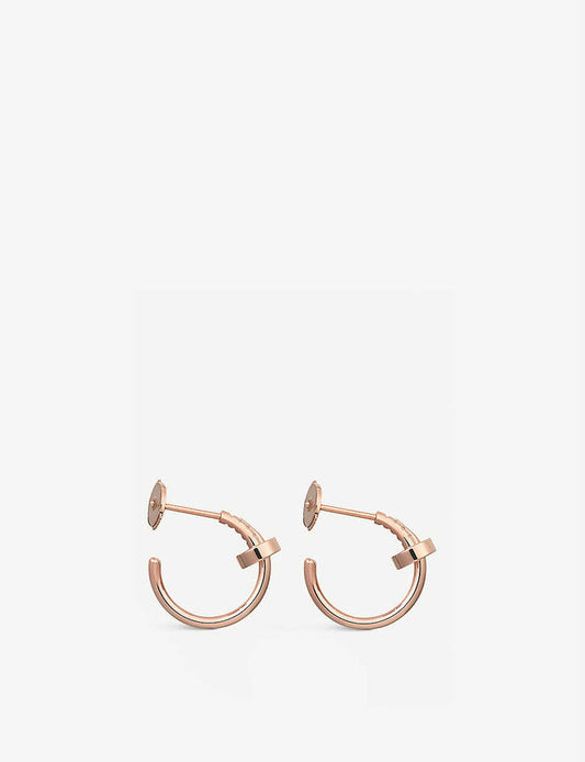 [Olivia JW]JUSTE EARRINGS PINK GOLD