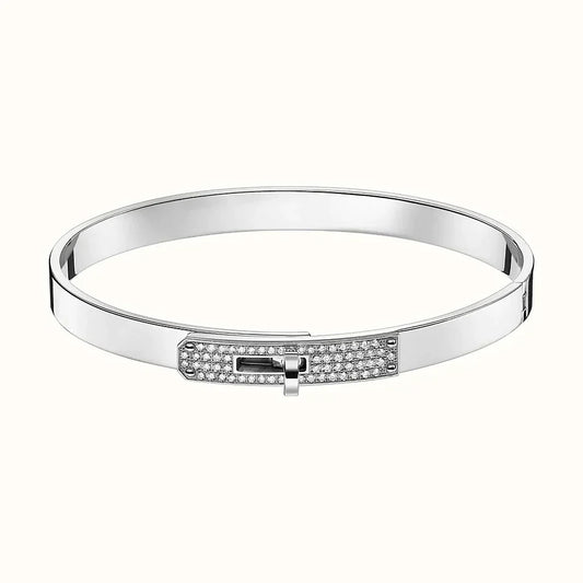 [Olivia JW]KELLY SILVER DIAMOND BRACELET