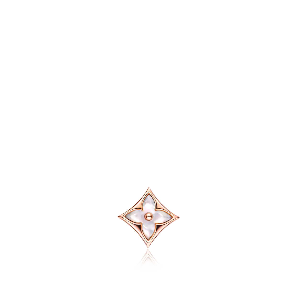 [Olivia JW]STAR MOP PINK GOLD EARRINGS
