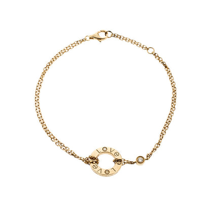[Olivia JW]LOVE BRACELET 2 DIAMOND