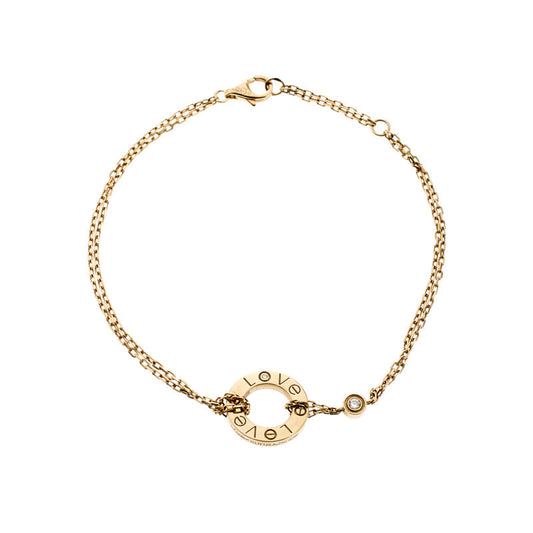 [Olivia JW]LOVE BRACELET 2 DIAMOND