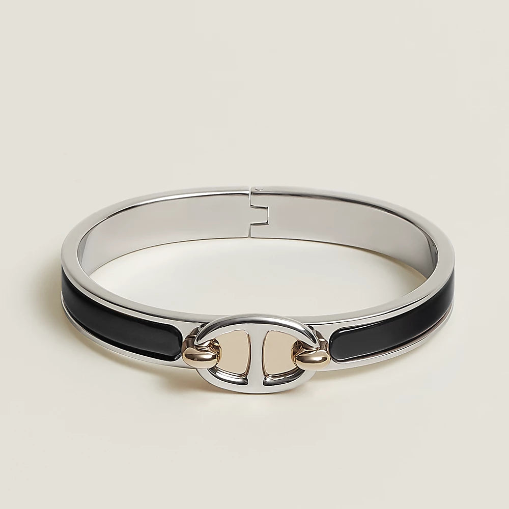 [Olivia JW]CLIC CHAINE SILVER BRACELET