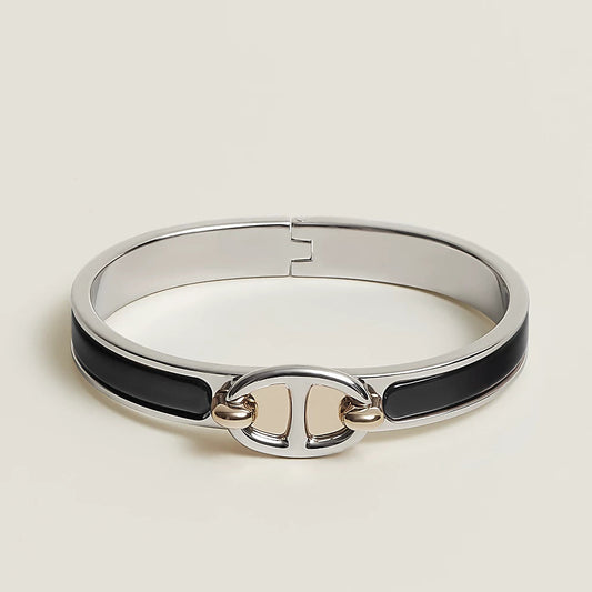 [Olivia JW]CLIC CHAINE SILVER BRACELET