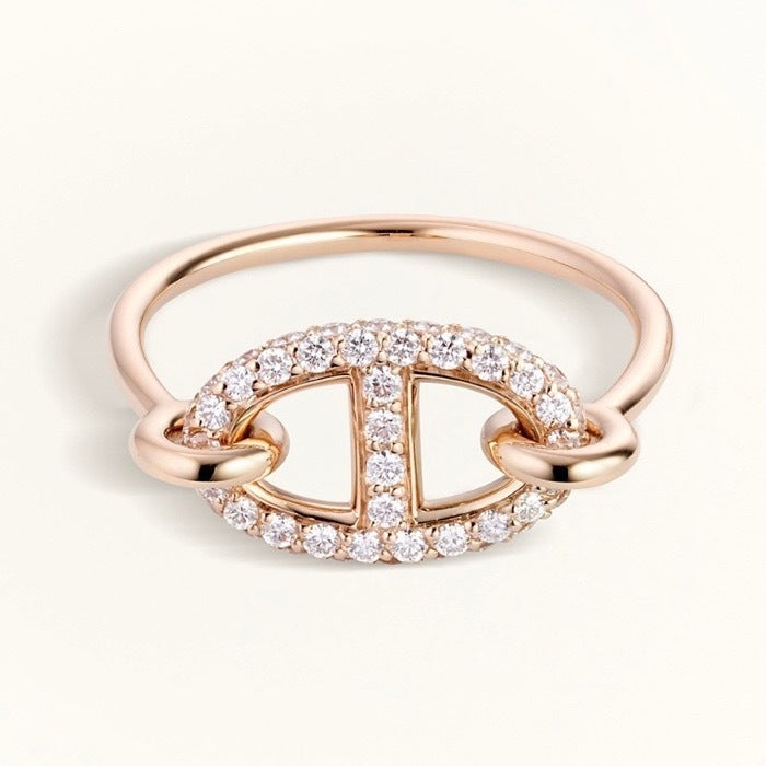 [Olivia JW]RONDE SMALL DIAMOND RING