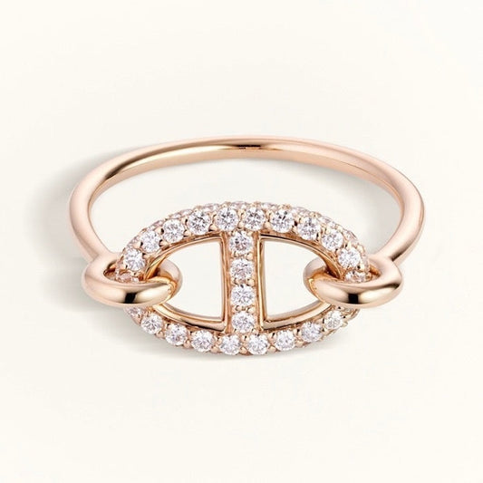 [Olivia JW]RONDE SMALL DIAMOND RING