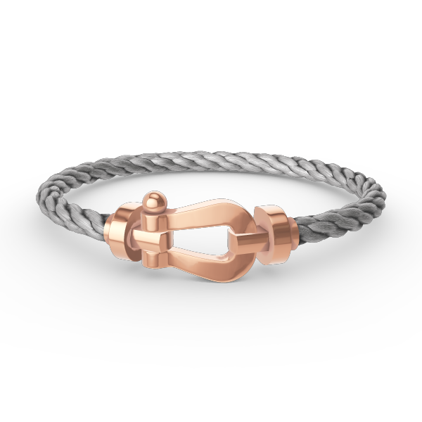 [Olivia JW]FORCE LARGE HORSESHOE NO DIAMOND BRACELET ROSE GOLD