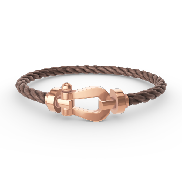 [Olivia JW]FORCE LARGE HORSESHOE NO DIAMOND BRACELET ROSE GOLD