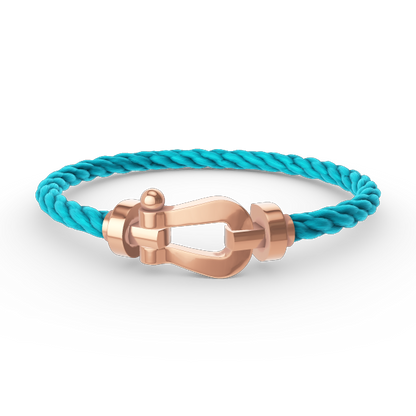 [Olivia JW]FORCE LARGE HORSESHOE NO DIAMOND BRACELET ROSE GOLD