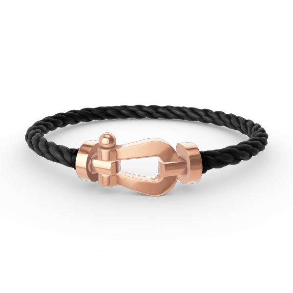 [Olivia JW]FORCE LARGE HORSESHOE NO DIAMOND BRACELET ROSE GOLD