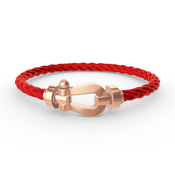[Olivia JW]FORCE LARGE HORSESHOE NO DIAMOND BRACELET ROSE GOLD