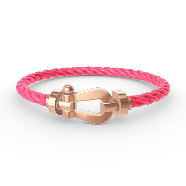 [Olivia JW]FORCE LARGE HORSESHOE NO DIAMOND BRACELET ROSE GOLD