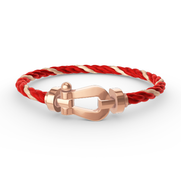 [Olivia JW]FORCE LARGE HORSESHOE NO DIAMOND BRACELET ROSE GOLD