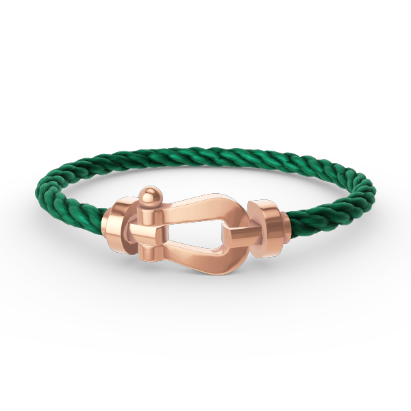 [Olivia JW]FORCE LARGE HORSESHOE NO DIAMOND BRACELET ROSE GOLD