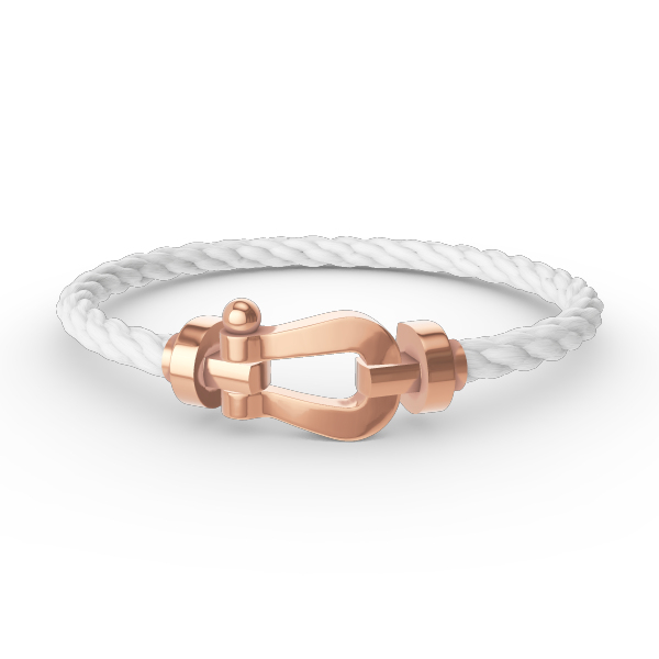 [Olivia JW]FORCE LARGE HORSESHOE NO DIAMOND BRACELET ROSE GOLD
