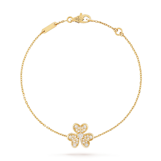 [Olivia JW]FRIVOLE GOLD FLOWER DIAMOND BRACELET