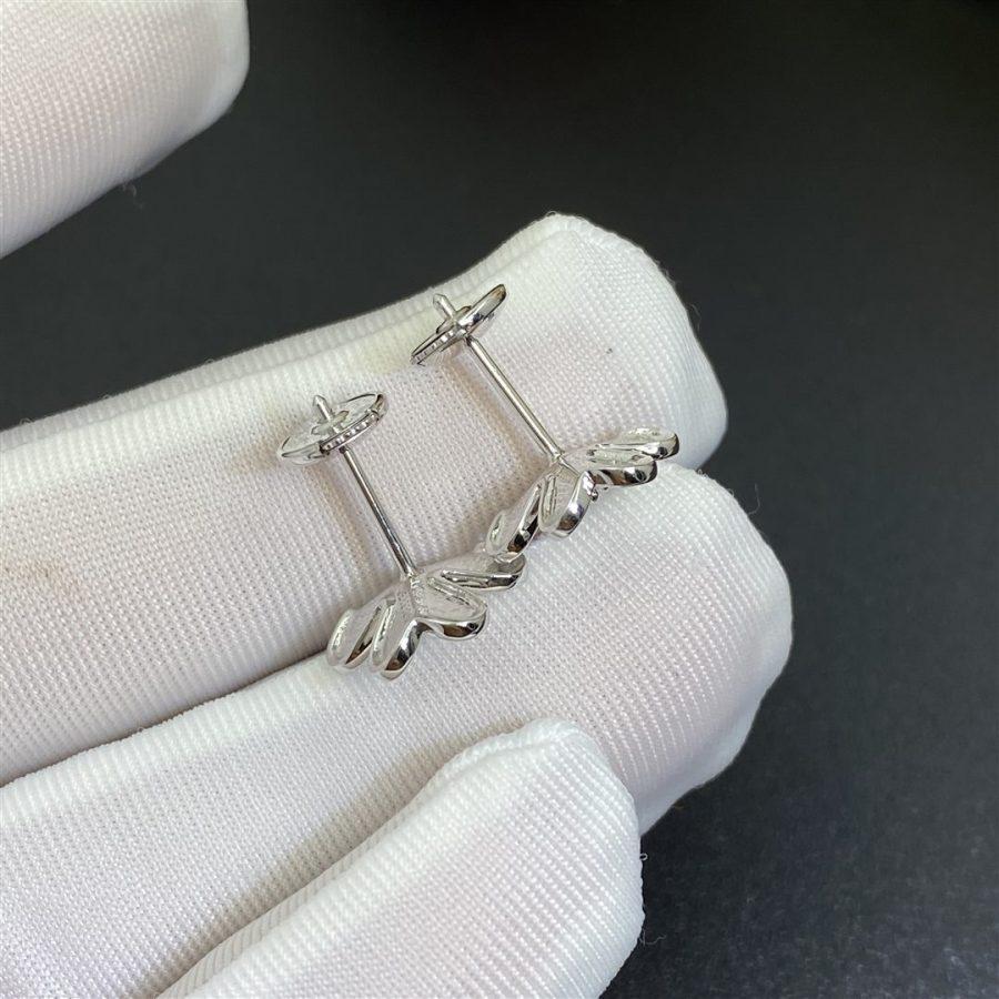 [Olivia JW]FRIVOLE MINI SILVER FLOWER EARRINGS