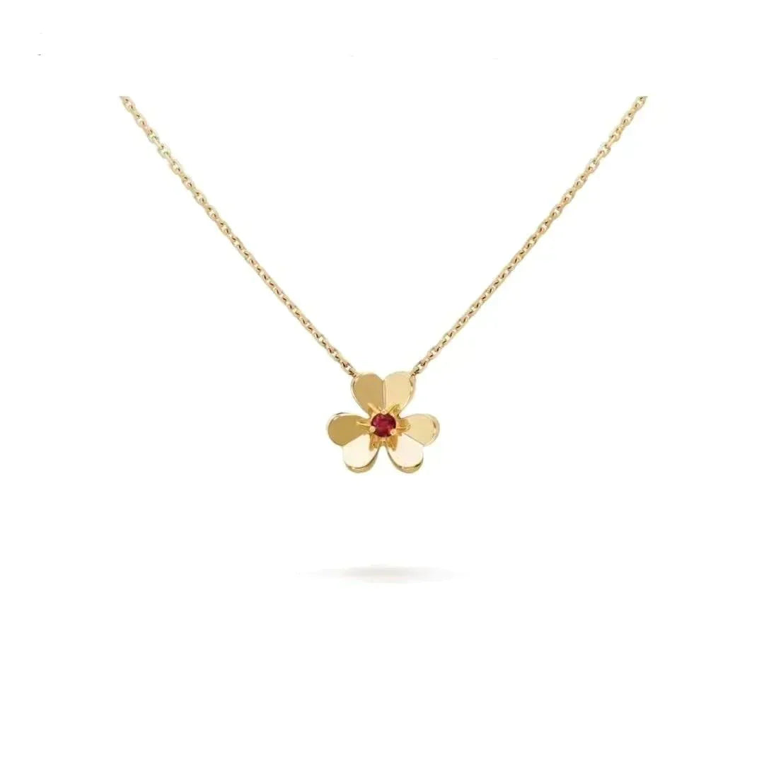 [Olivia JW]FRIVOLE GOLD FLOWER NECKLACE