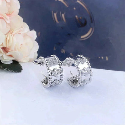 [Olivia JW]PERLEE DIAMOND EARRINGS