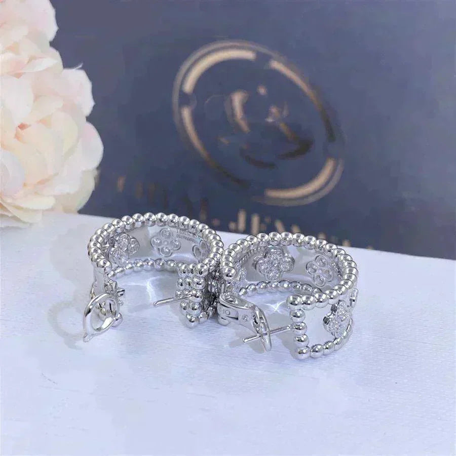 [Olivia JW]PERLEE DIAMOND EARRINGS