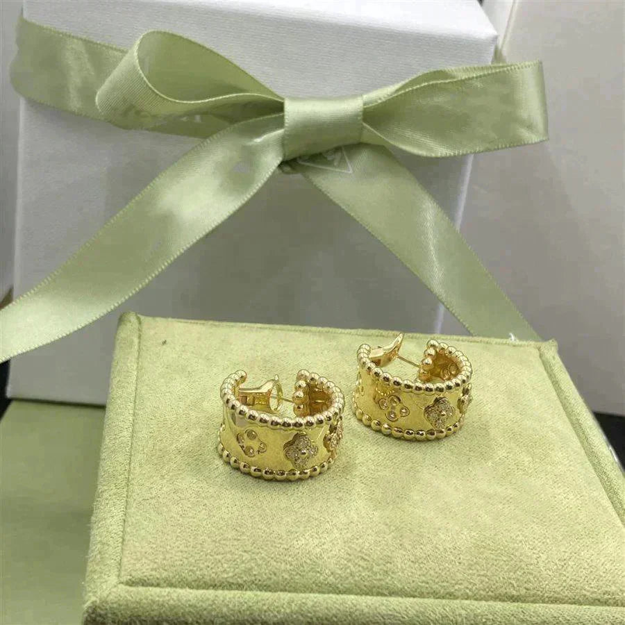 [Olivia JW]PERLEE DIAMOND EARRINGS