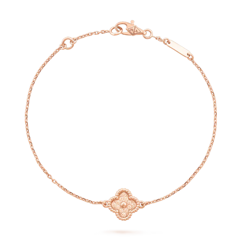[Olivia JW]CLOVER SINGLE FLOWER BRACELET