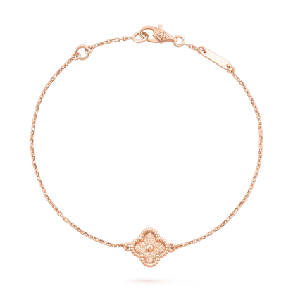 [Olivia JW]CLOVER SINGLE FLOWER BRACELET